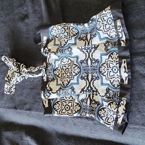 WHBM strapless top with floral design